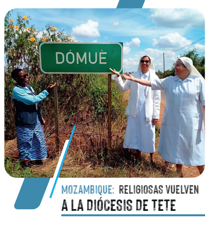 MOZAMBIQUE: RELIGIOSAS VUELVEN A LA DIÓCESIS DE TETE